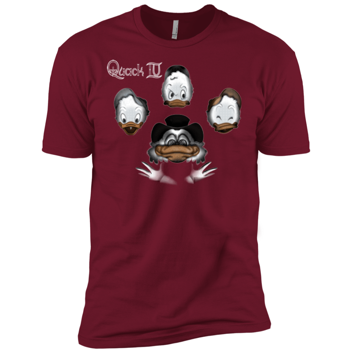 T-Shirts Cardinal / X-Small Quaxk IV Men's Premium T-Shirt