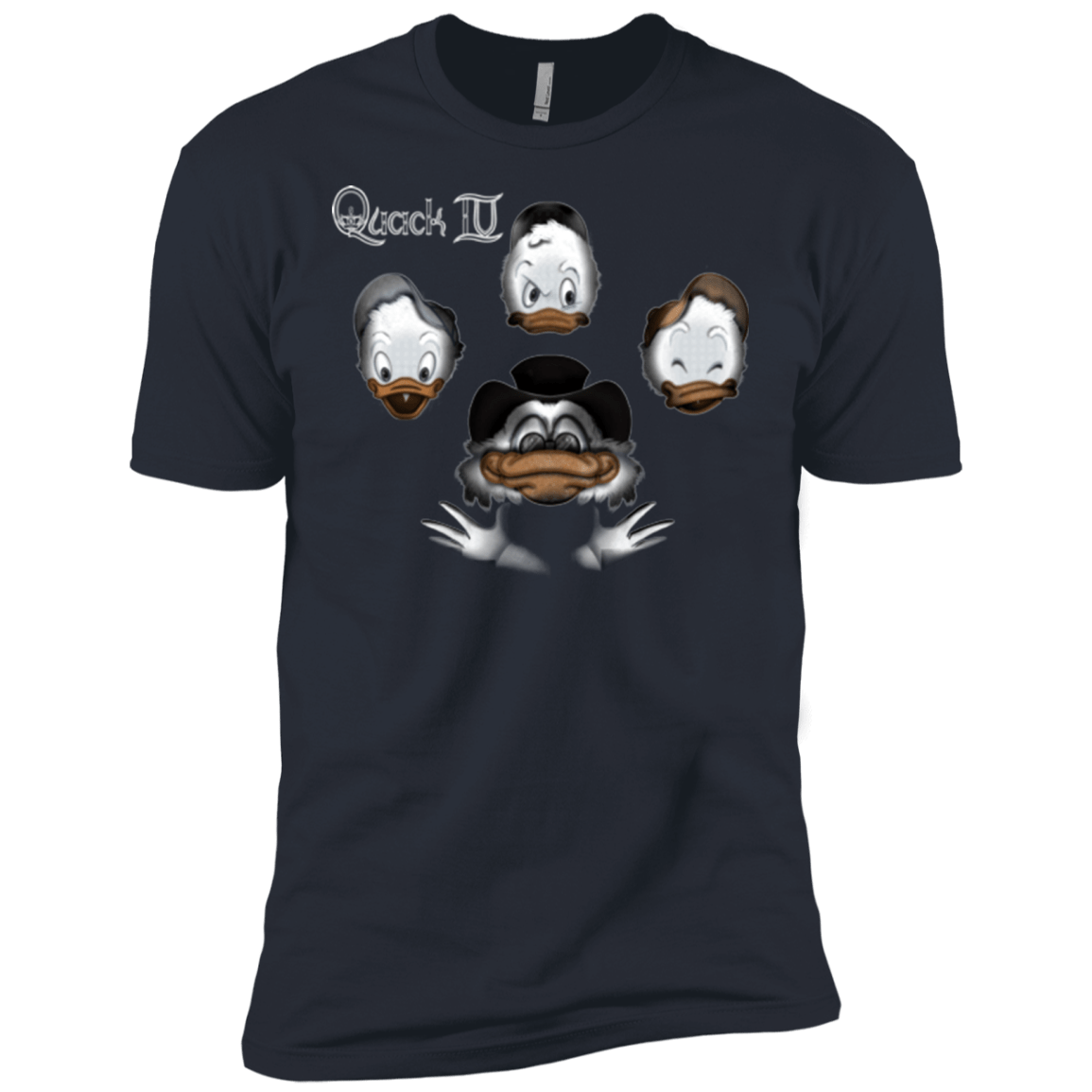 T-Shirts Indigo / X-Small Quaxk IV Men's Premium T-Shirt