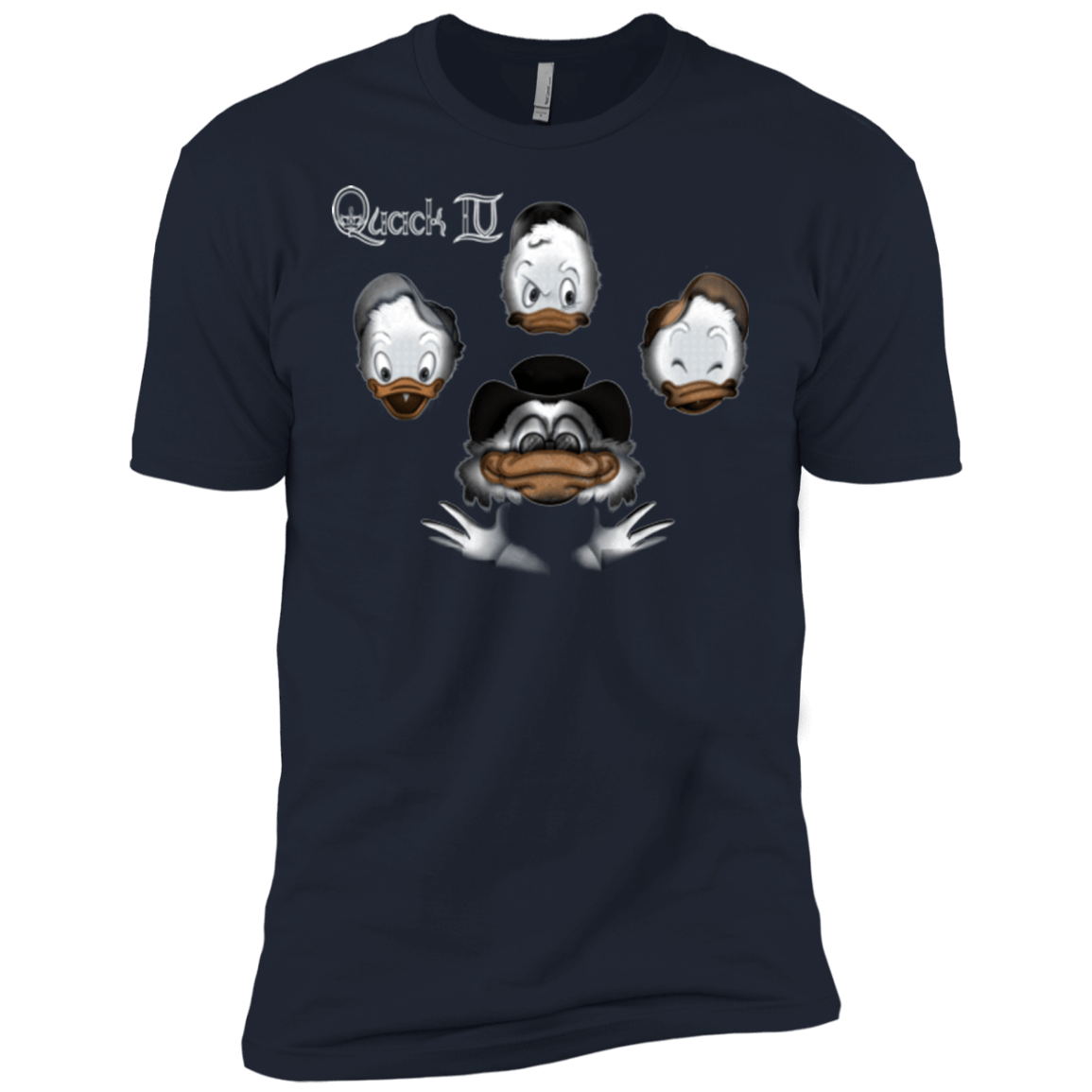 T-Shirts Midnight Navy / X-Small Quaxk IV Men's Premium T-Shirt