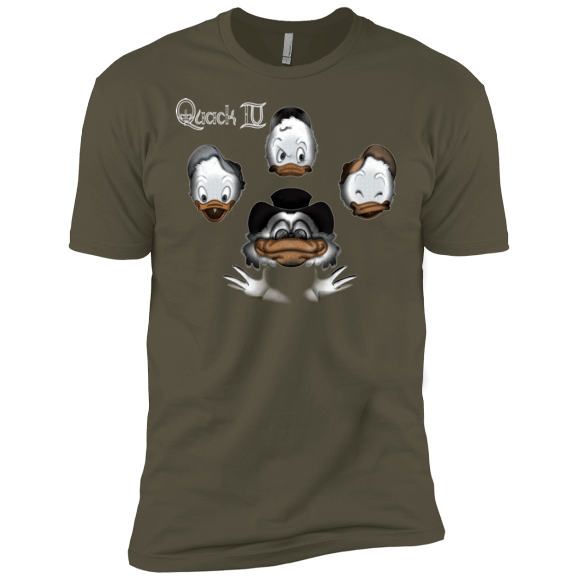 T-Shirts Military Green / X-Small Quaxk IV Men's Premium T-Shirt