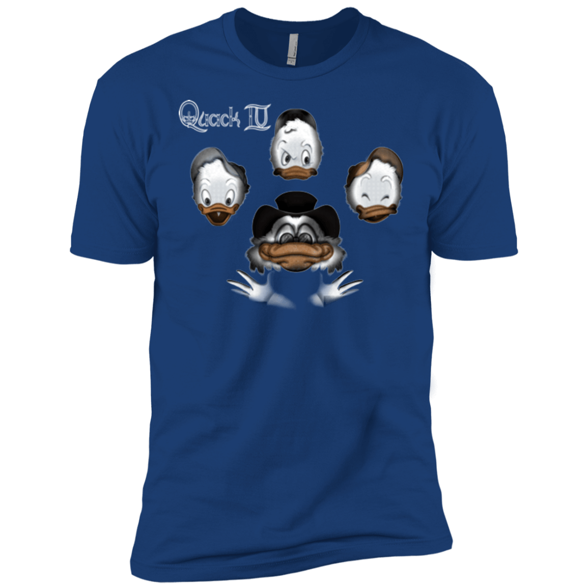 T-Shirts Royal / X-Small Quaxk IV Men's Premium T-Shirt