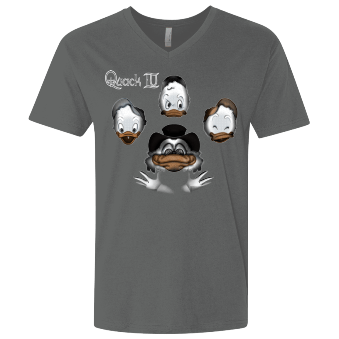 T-Shirts Heavy Metal / X-Small Quaxk IV Men's Premium V-Neck