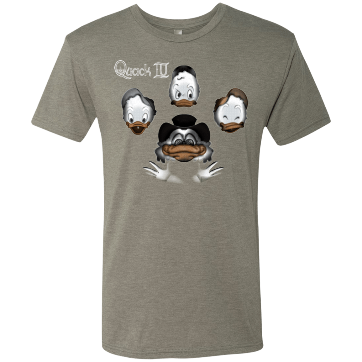 T-Shirts Venetian Grey / Small Quaxk IV Men's Triblend T-Shirt