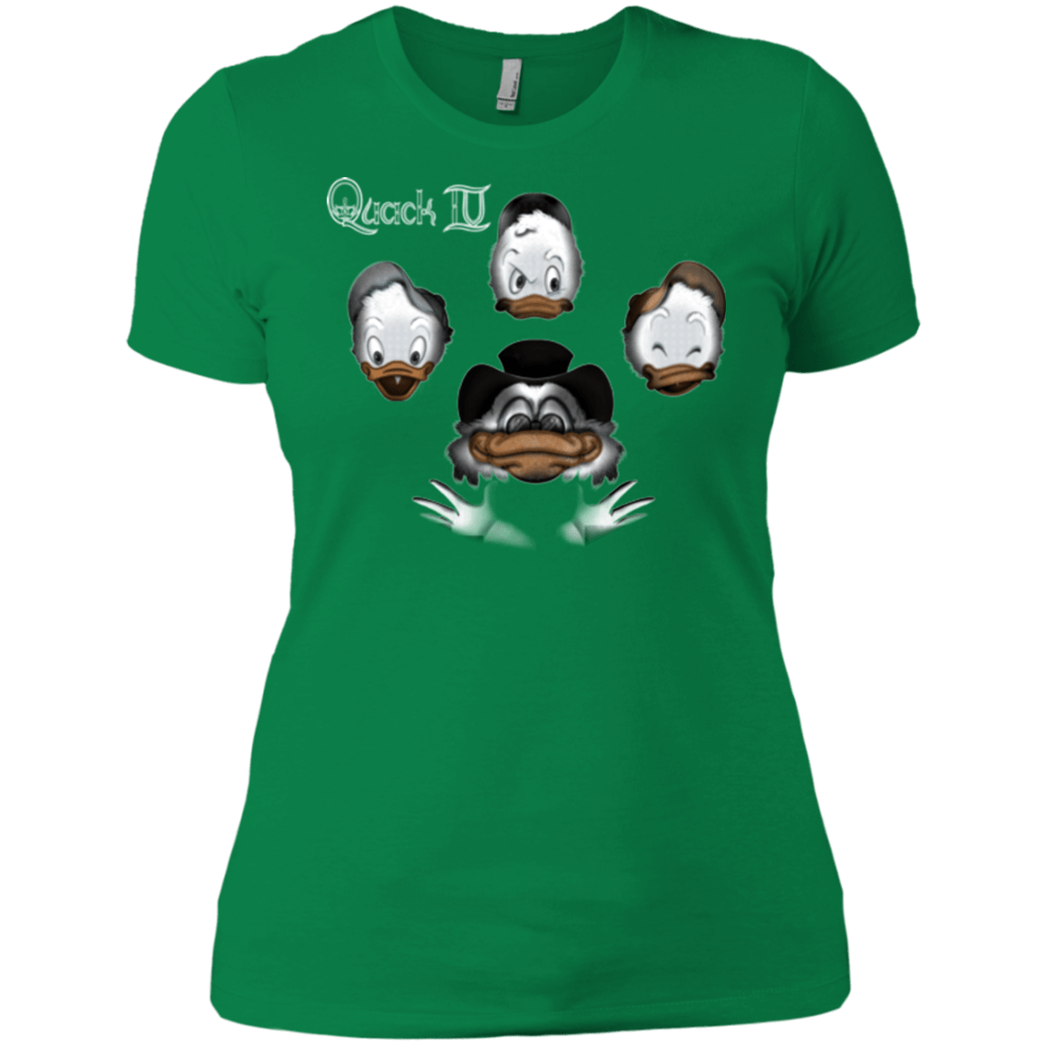 T-Shirts Kelly Green / X-Small Quaxk IV Women's Premium T-Shirt