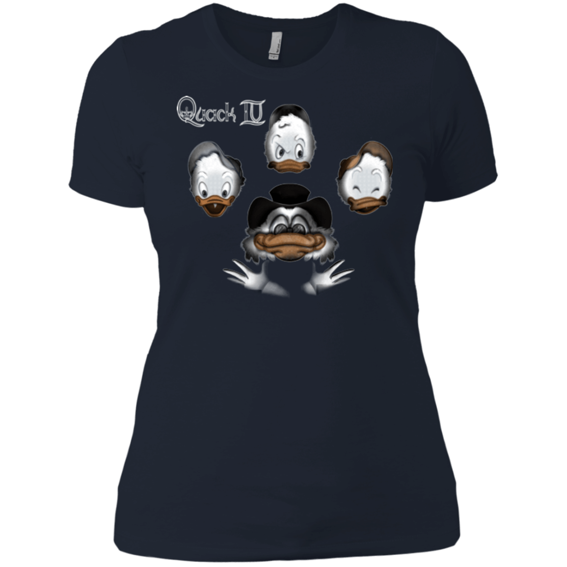 T-Shirts Midnight Navy / X-Small Quaxk IV Women's Premium T-Shirt