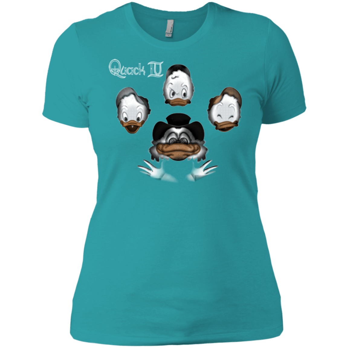 T-Shirts Tahiti Blue / X-Small Quaxk IV Women's Premium T-Shirt