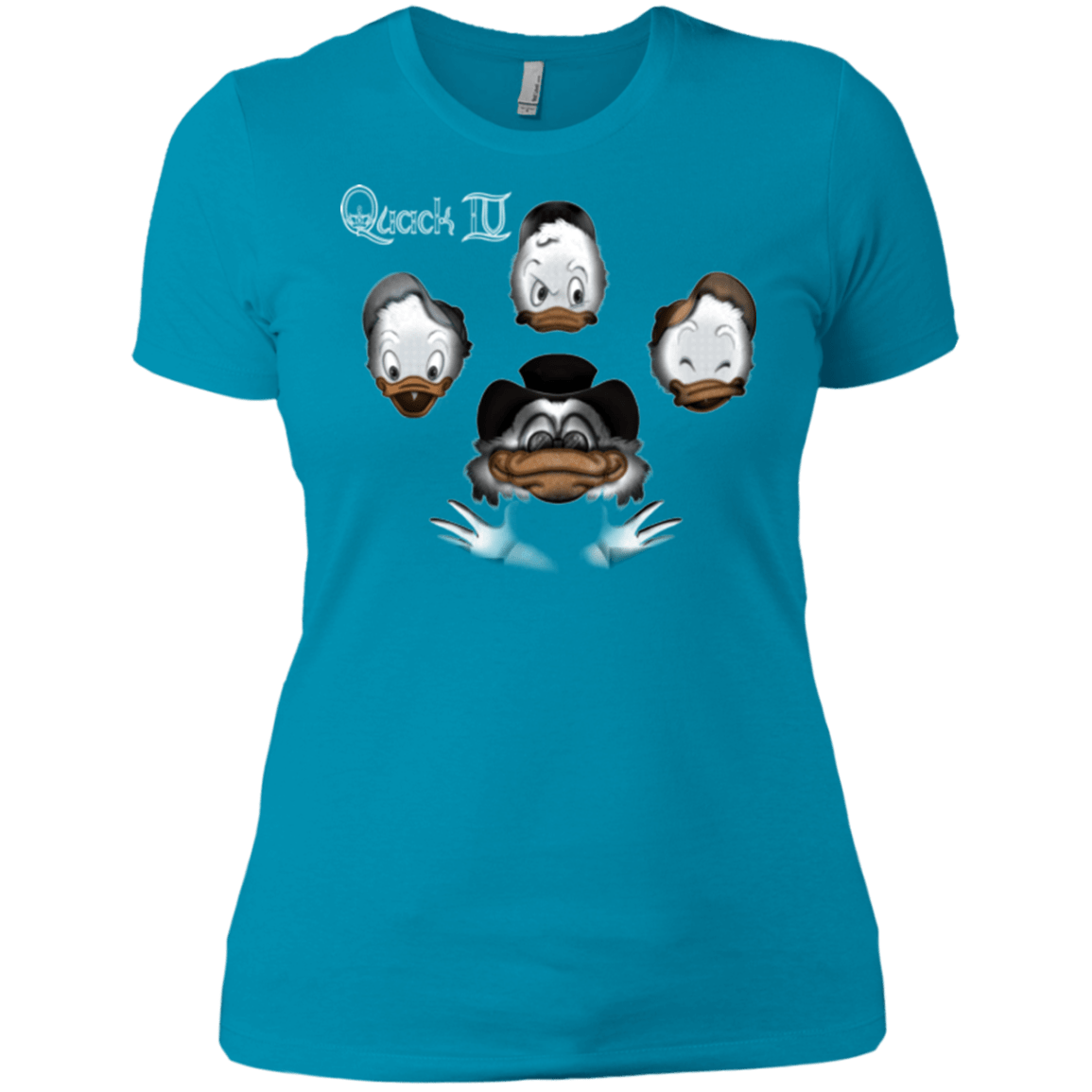 T-Shirts Turquoise / X-Small Quaxk IV Women's Premium T-Shirt