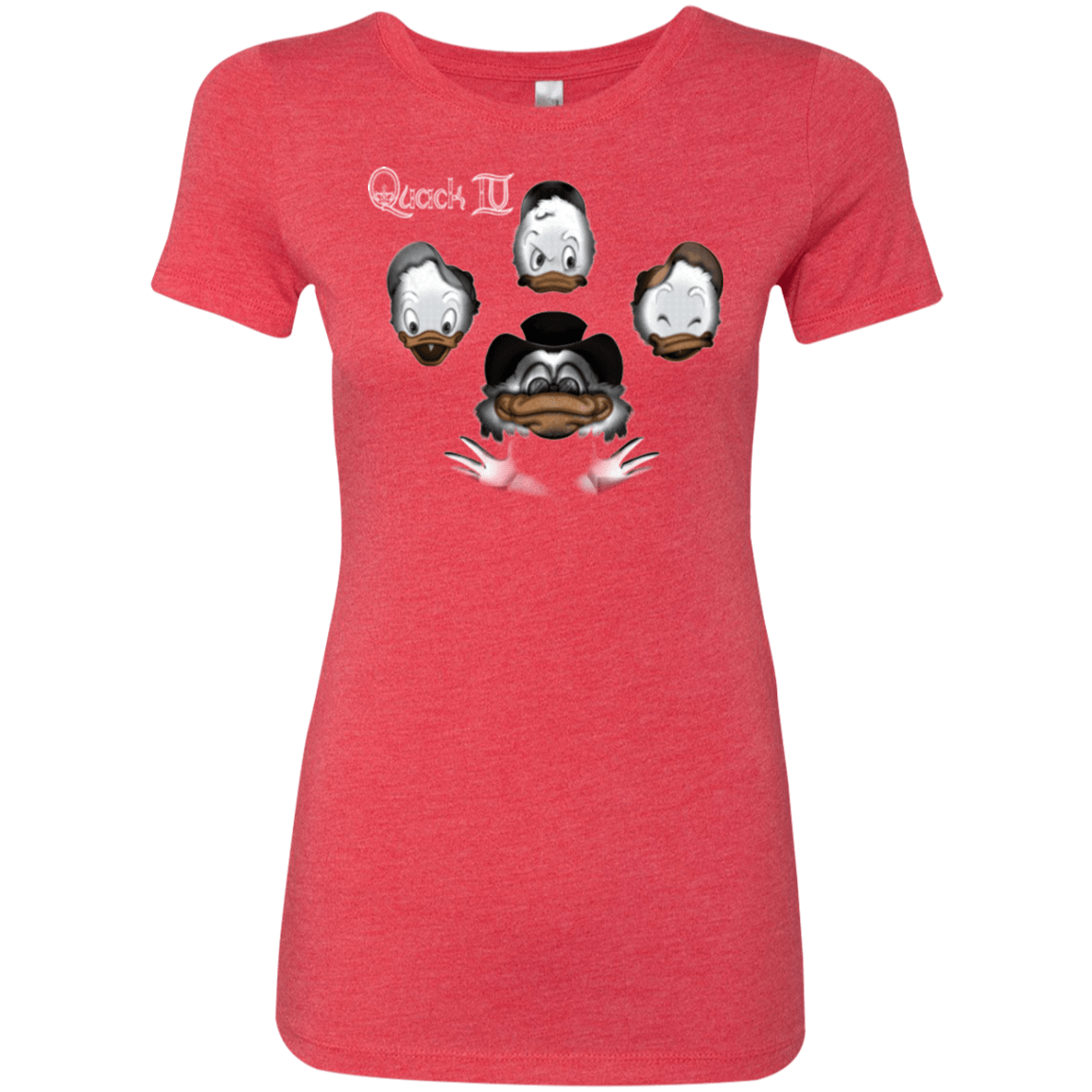 T-Shirts Vintage Red / Small Quaxk IV Women's Triblend T-Shirt