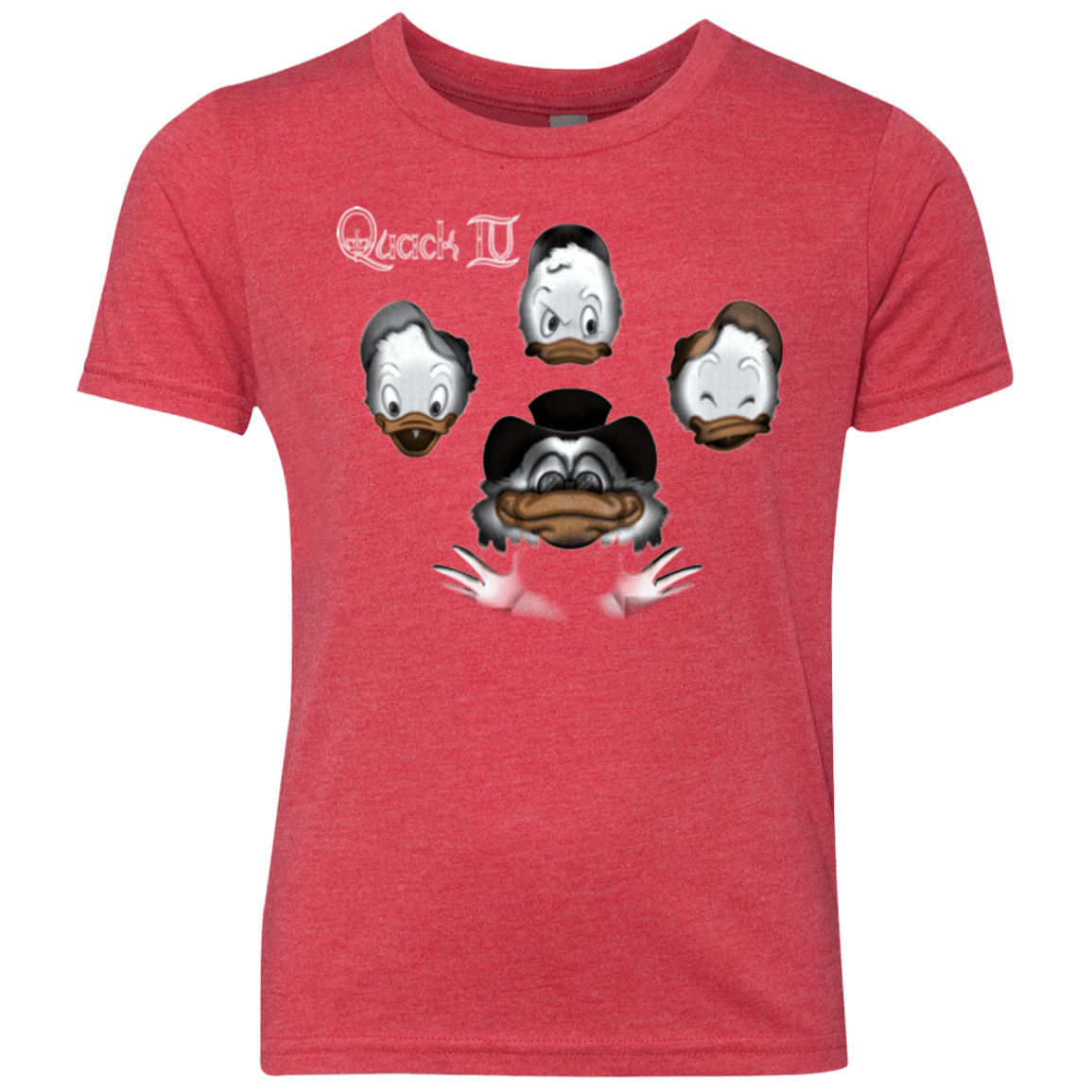 T-Shirts Vintage Red / YXS Quaxk IV Youth Triblend T-Shirt