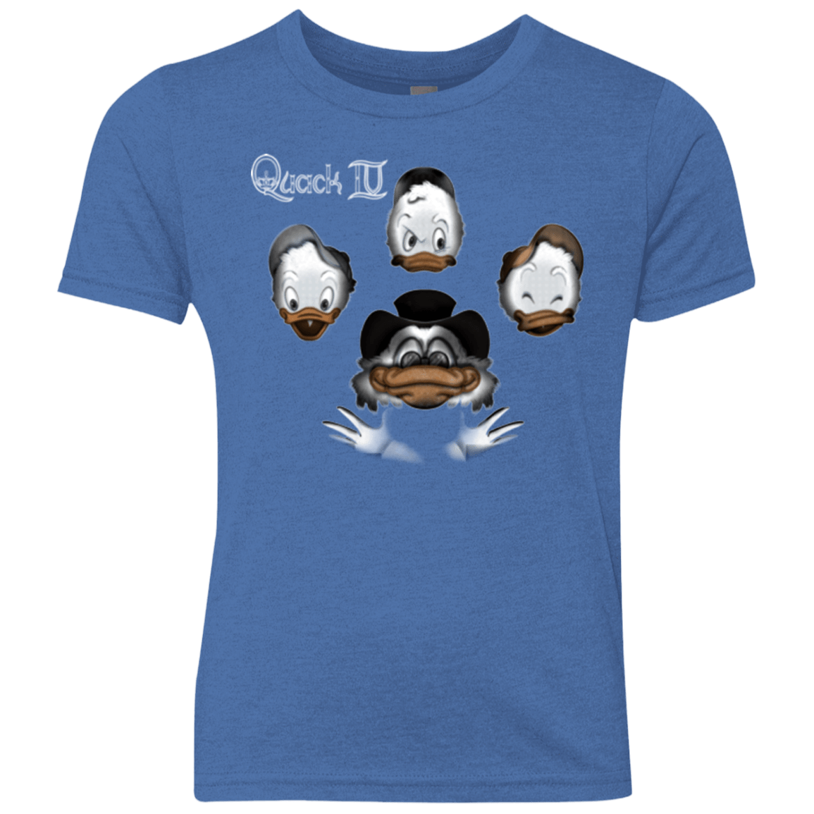 T-Shirts Vintage Royal / YXS Quaxk IV Youth Triblend T-Shirt