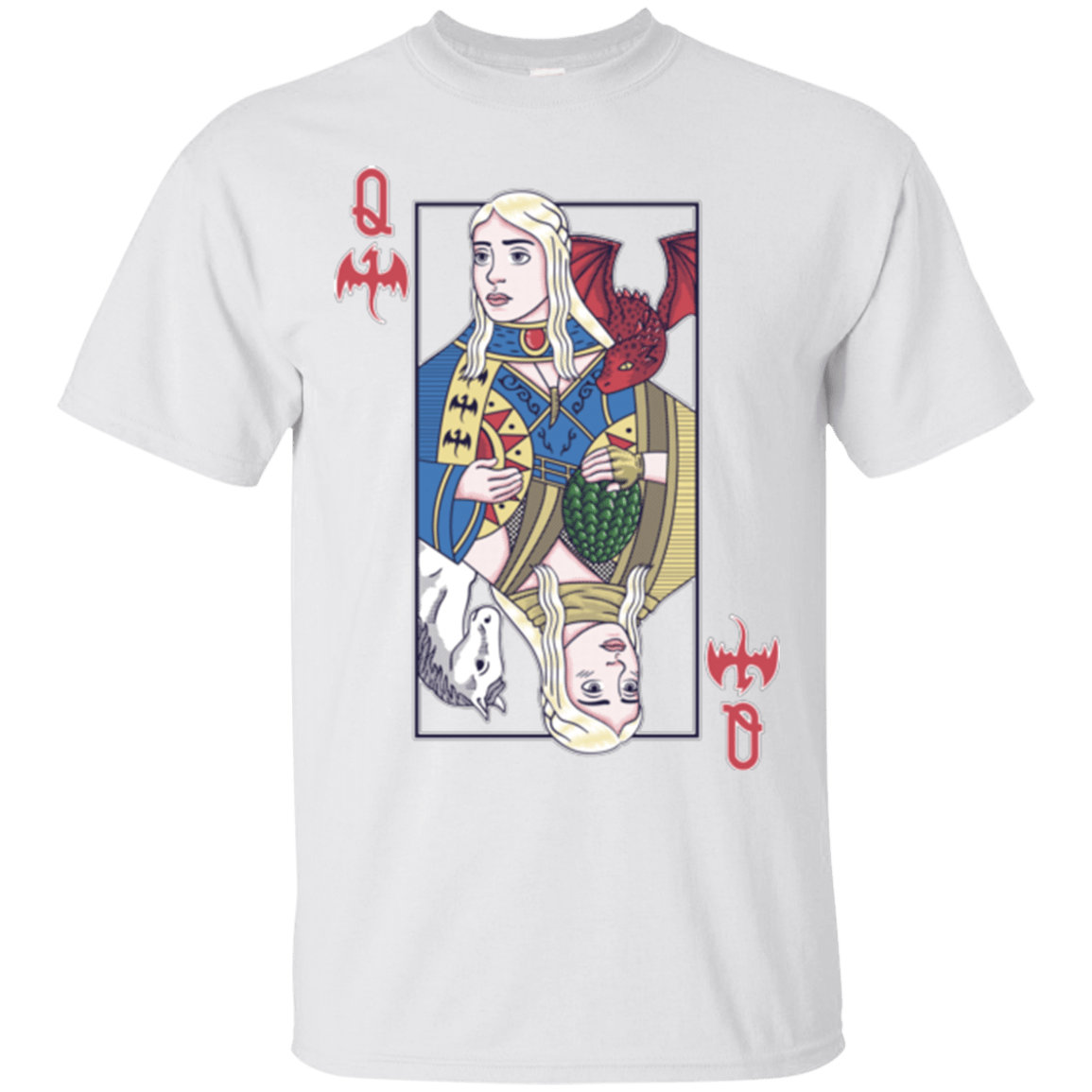T-Shirts White / Small Queen of Dragons T-Shirt