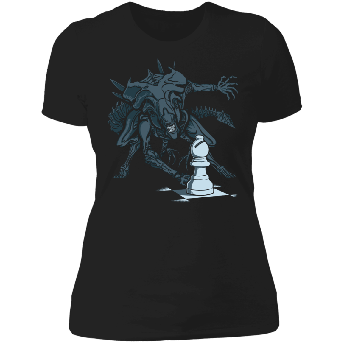 T-Shirts Black / X-Small Queen Takes Bishop Women's Premium T-Shirt