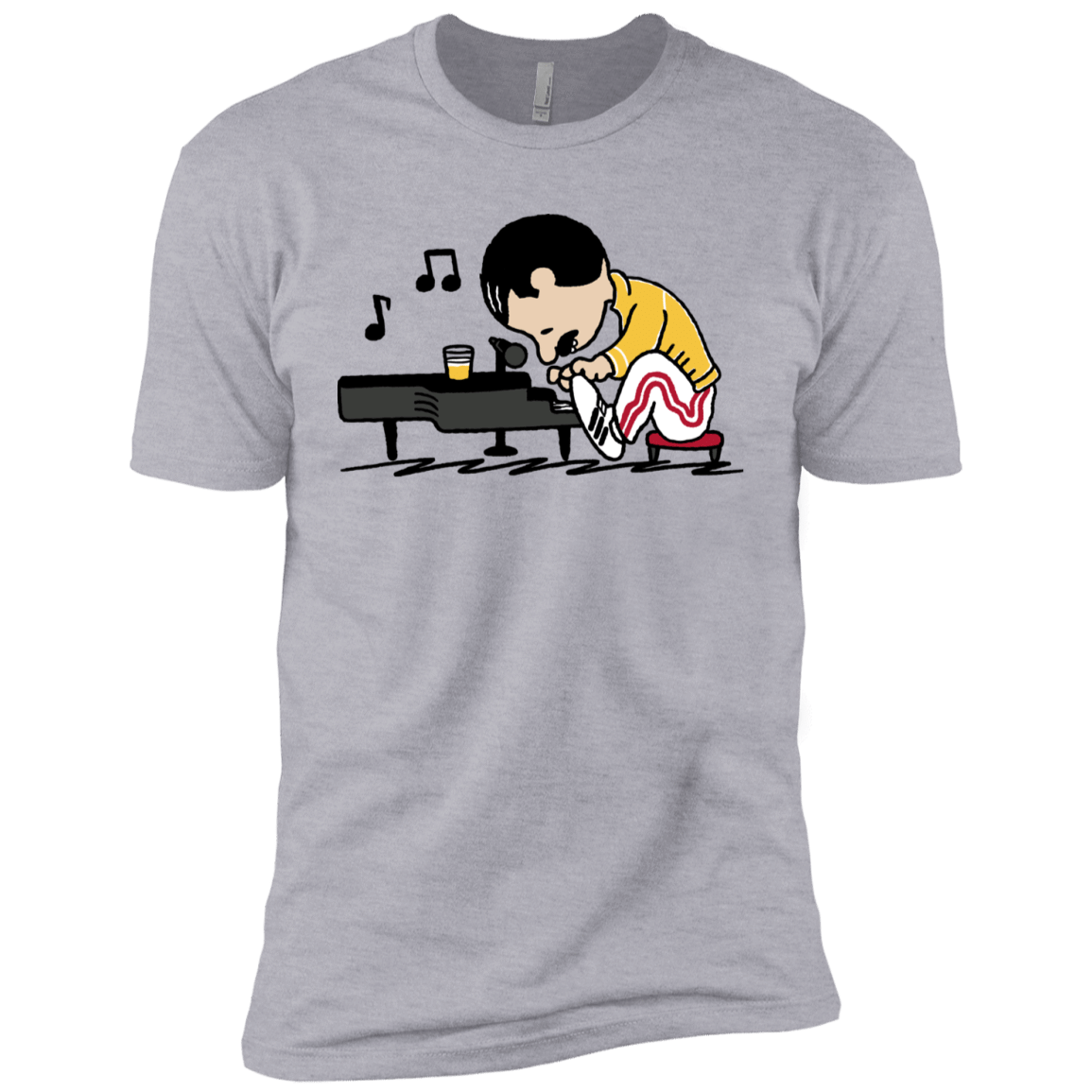 T-Shirts Heather Grey / YXS Queenuts Boys Premium T-Shirt