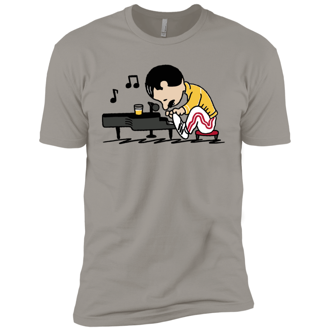 T-Shirts Light Grey / YXS Queenuts Boys Premium T-Shirt