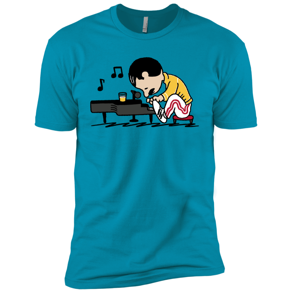 T-Shirts Turquoise / YXS Queenuts Boys Premium T-Shirt