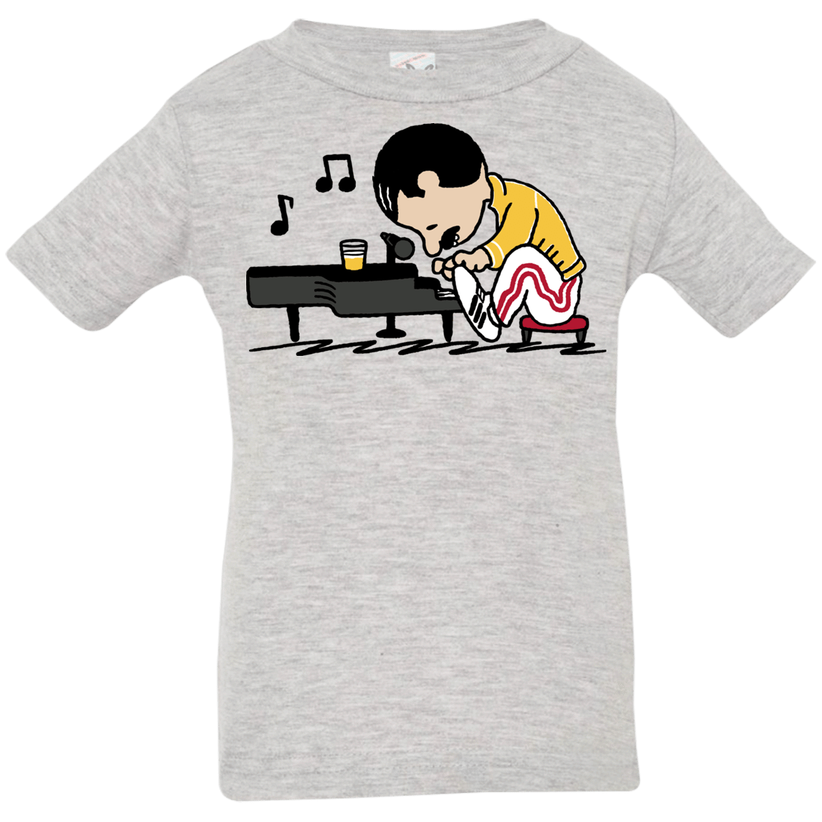 T-Shirts Heather Grey / 6 Months Queenuts Infant Premium T-Shirt