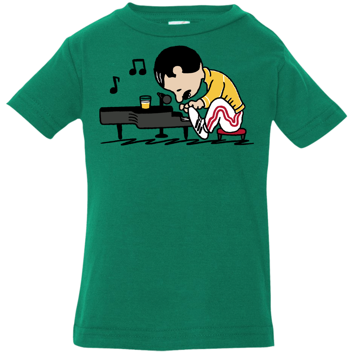 T-Shirts Kelly / 6 Months Queenuts Infant Premium T-Shirt