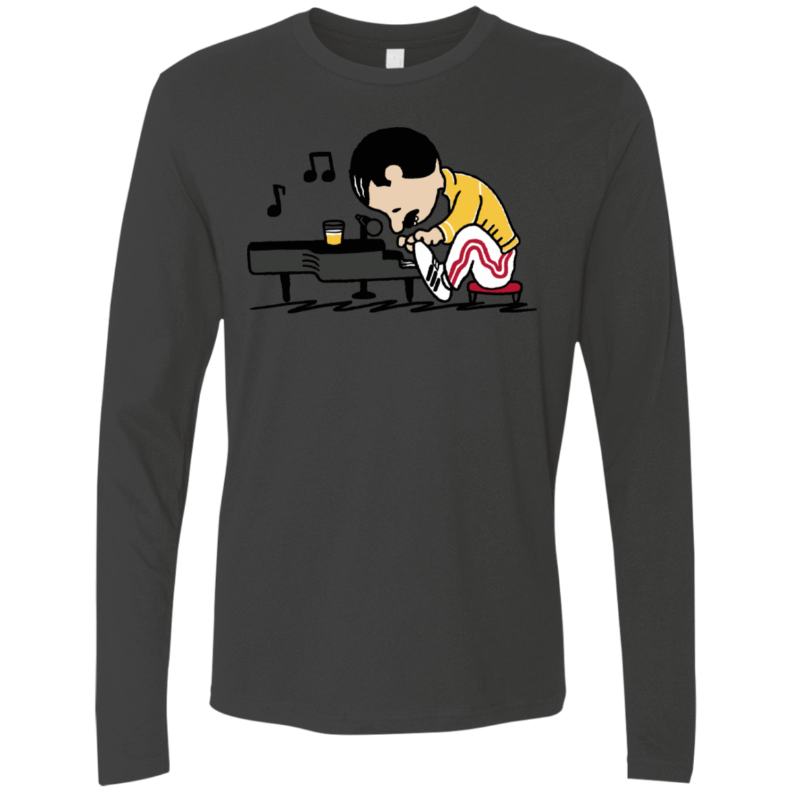 T-Shirts Heavy Metal / S Queenuts Men's Premium Long Sleeve