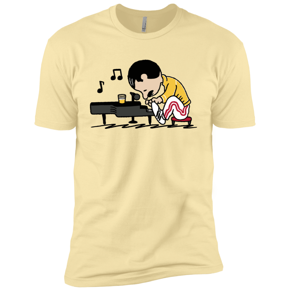 T-Shirts Banana Cream / X-Small Queenuts Men's Premium T-Shirt