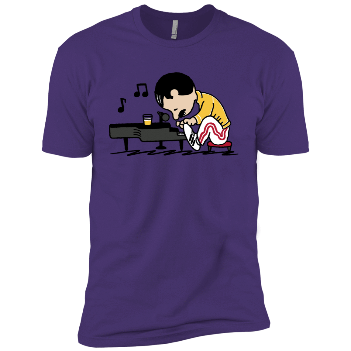 T-Shirts Purple Rush/ / X-Small Queenuts Men's Premium T-Shirt