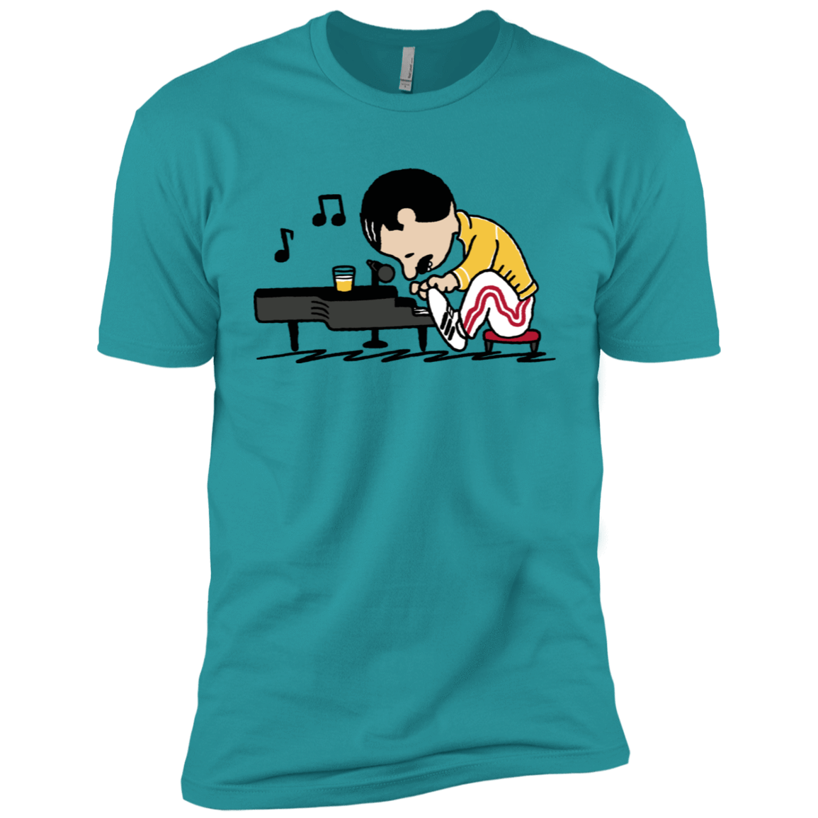 T-Shirts Tahiti Blue / X-Small Queenuts Men's Premium T-Shirt