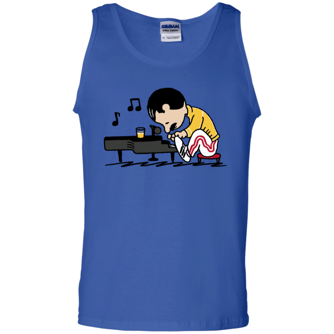 T-Shirts Royal / S Queenuts Men's Tank Top