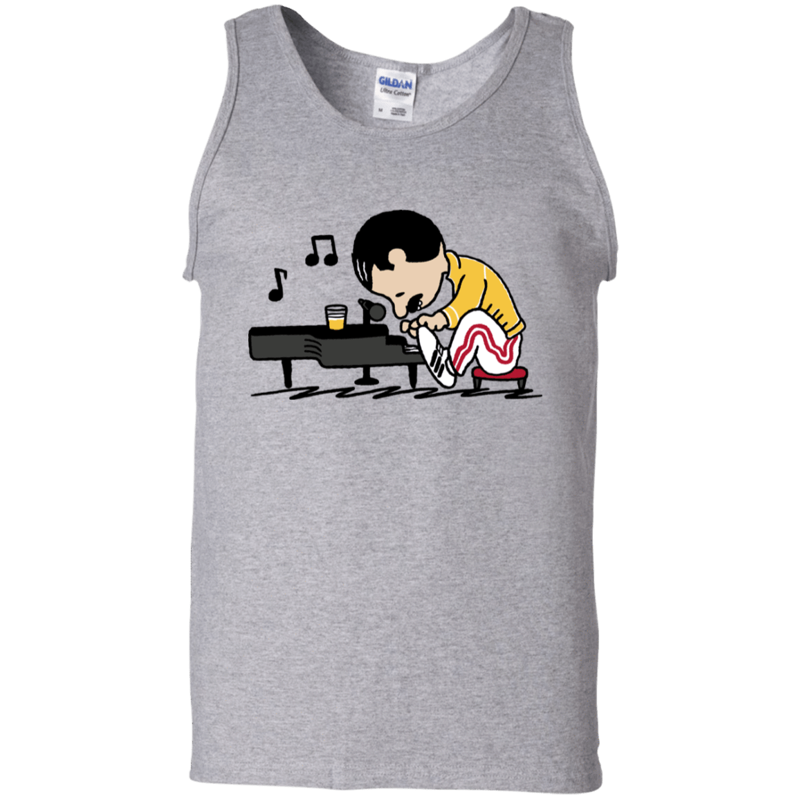 T-Shirts Sport Grey / S Queenuts Men's Tank Top
