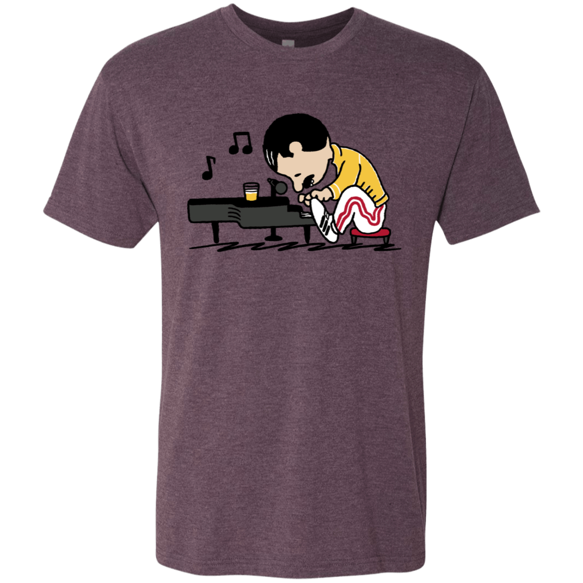 T-Shirts Vintage Purple / S Queenuts Men's Triblend T-Shirt