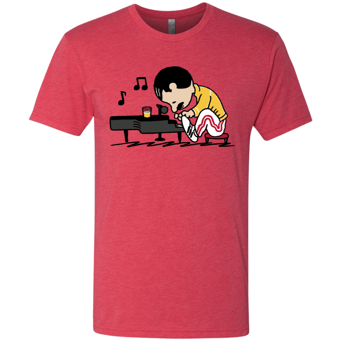 T-Shirts Vintage Red / S Queenuts Men's Triblend T-Shirt