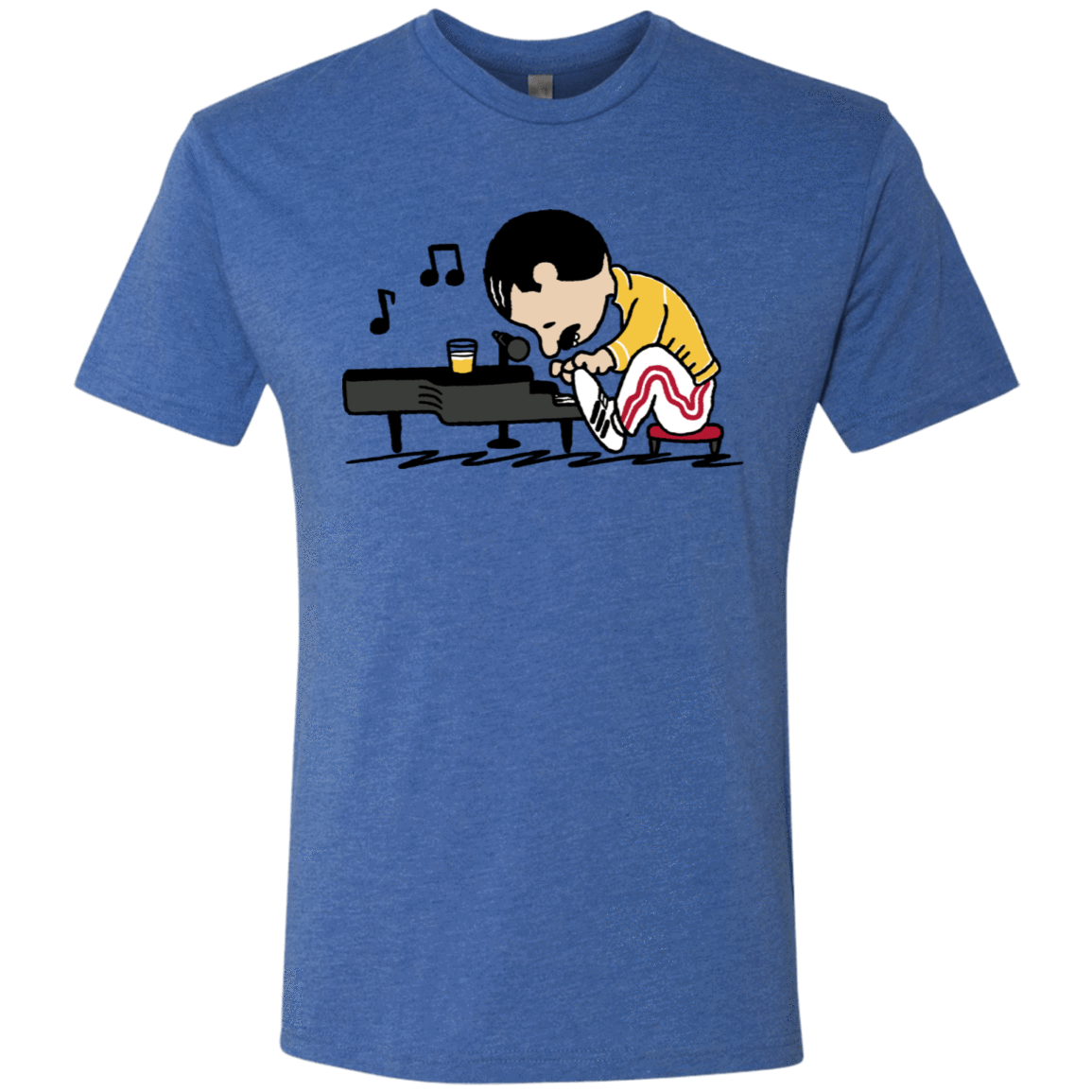 T-Shirts Vintage Royal / S Queenuts Men's Triblend T-Shirt