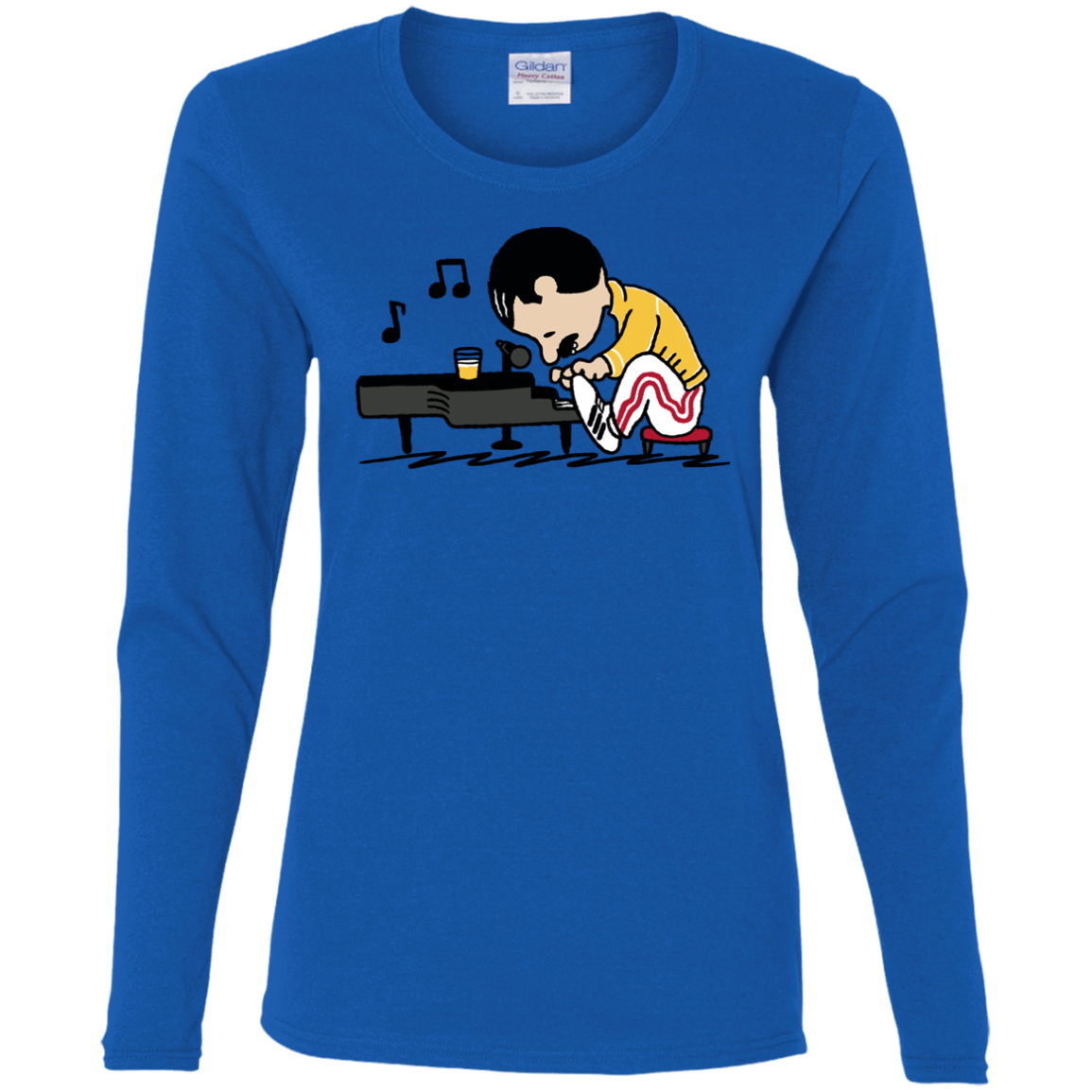 T-Shirts Royal / S Queenuts Women's Long Sleeve T-Shirt