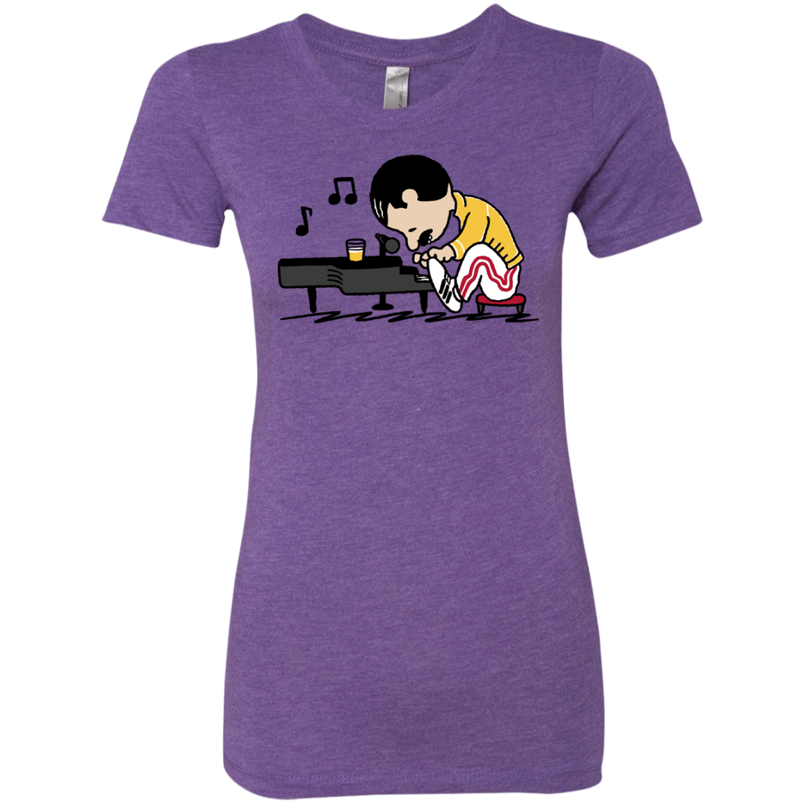 T-Shirts Purple Rush / S Queenuts Women's Triblend T-Shirt