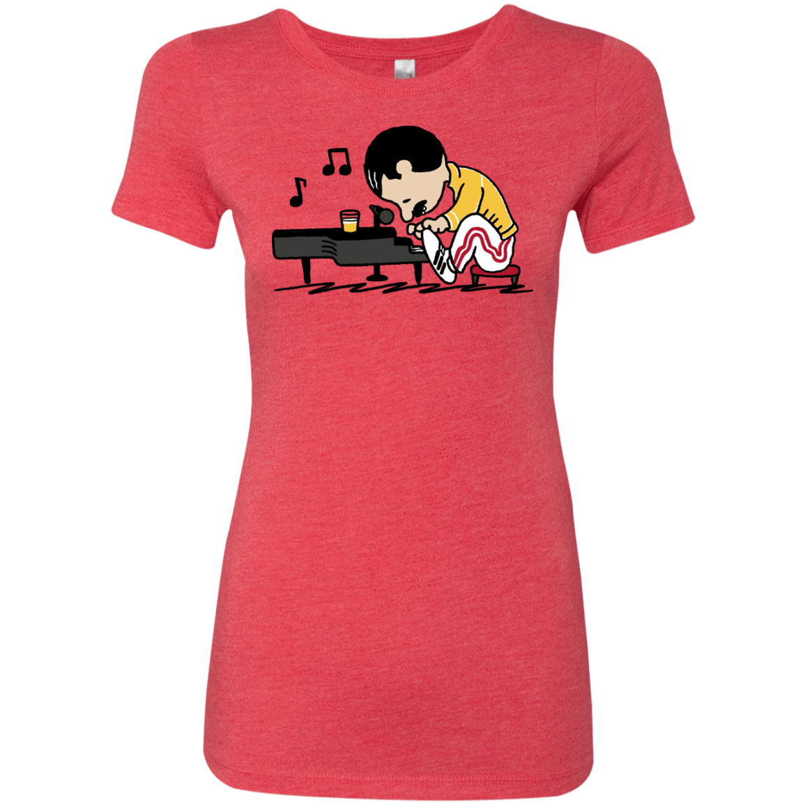 T-Shirts Vintage Red / S Queenuts Women's Triblend T-Shirt
