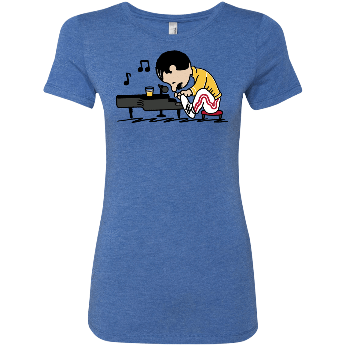T-Shirts Vintage Royal / S Queenuts Women's Triblend T-Shirt