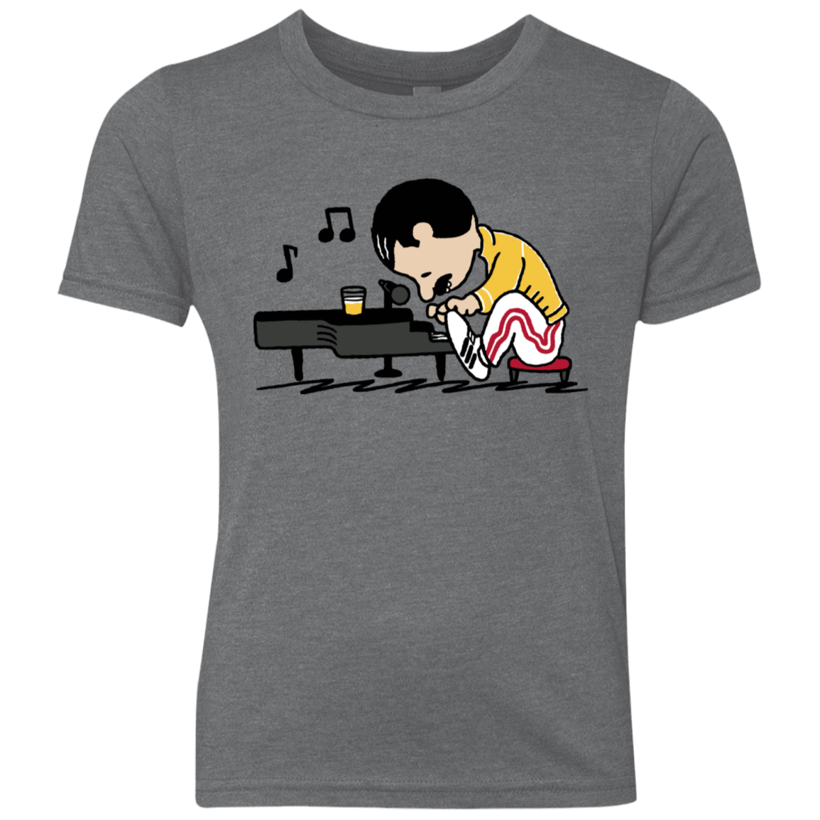 T-Shirts Premium Heather / YXS Queenuts Youth Triblend T-Shirt