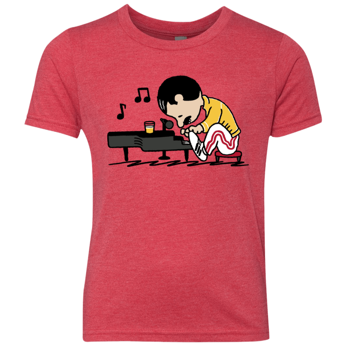 T-Shirts Vintage Red / YXS Queenuts Youth Triblend T-Shirt