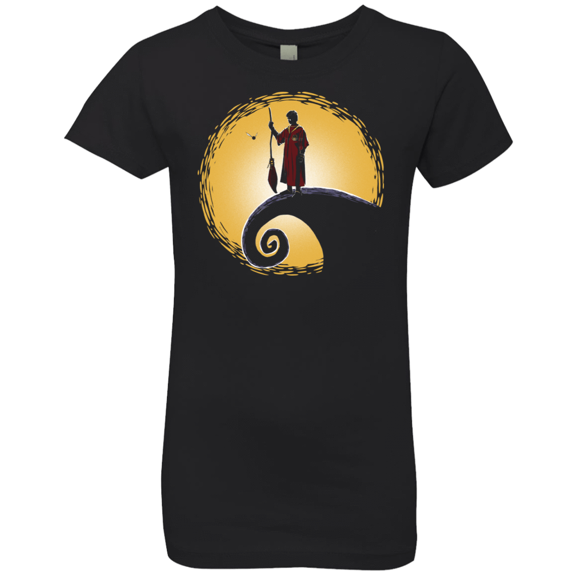 T-Shirts Black / YXS Quidditch before Christmas Girls Premium T-Shirt