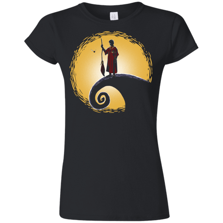 T-Shirts Black / S Quidditch before Christmas Junior Slimmer-Fit T-Shirt