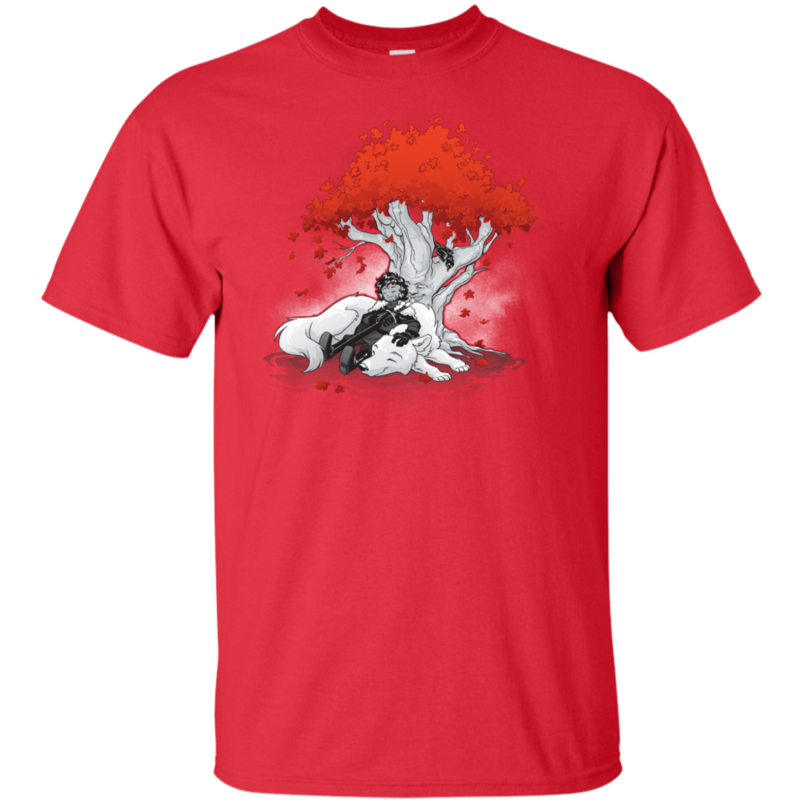 T-Shirts Red / XLT Quiet Winter Tall T-Shirt