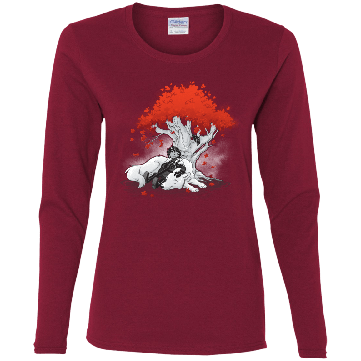 T-Shirts Cardinal / S Quiet Winter Women's Long Sleeve T-Shirt