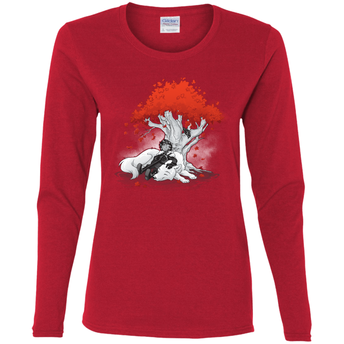 T-Shirts Red / S Quiet Winter Women's Long Sleeve T-Shirt