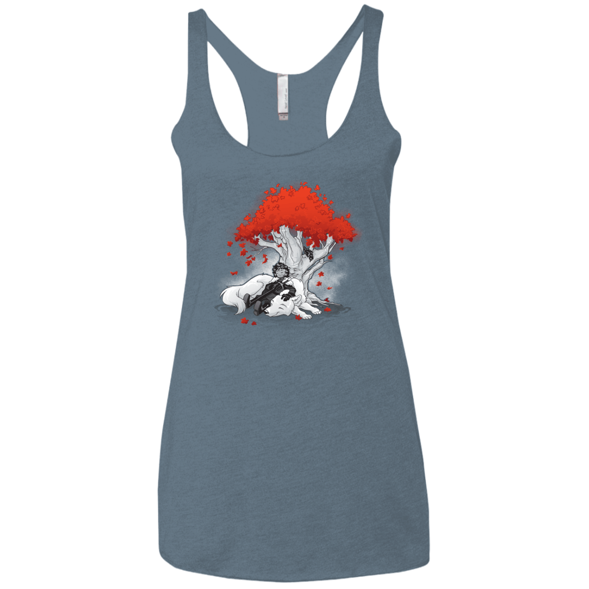 Quiet Winter Women's Triblend Racerback Tank