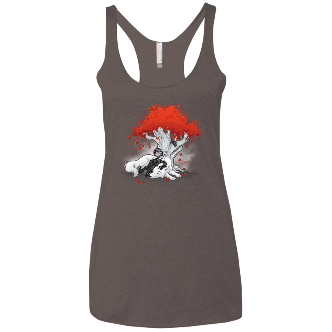 Quiet Winter Women's Triblend Racerback Tank