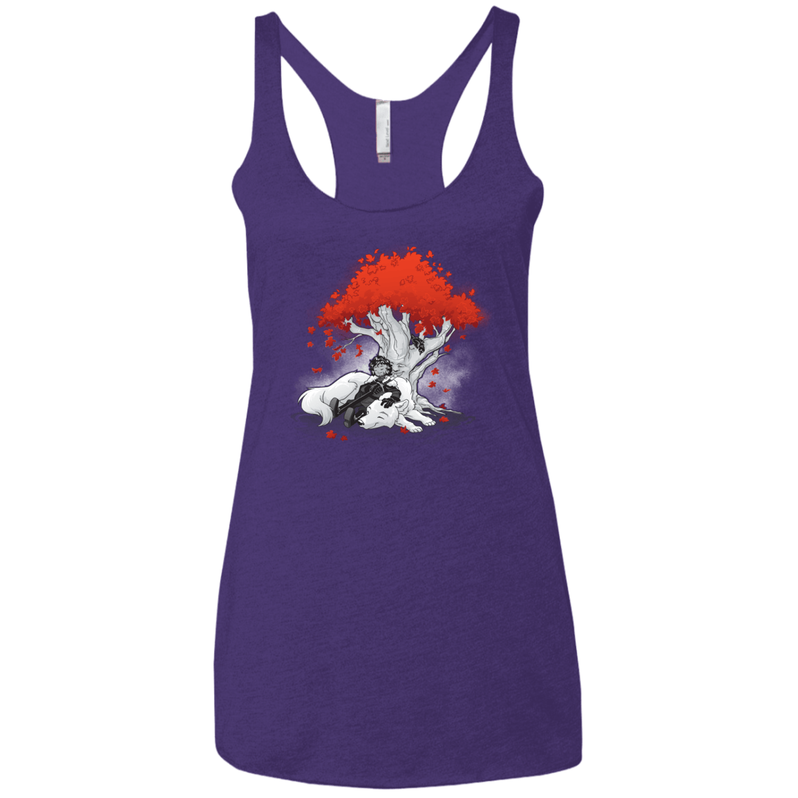 Quiet Winter Women's Triblend Racerback Tank