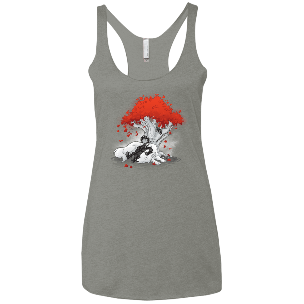 Quiet Winter Women's Triblend Racerback Tank