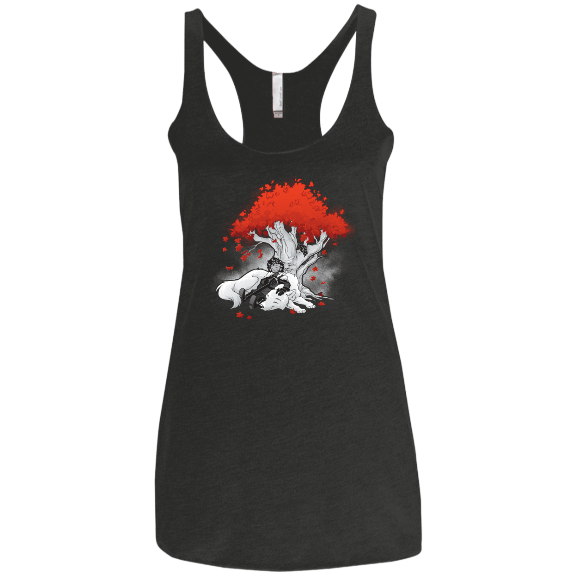 T-Shirts Vintage Black / X-Small Quiet Winter Women's Triblend Racerback Tank