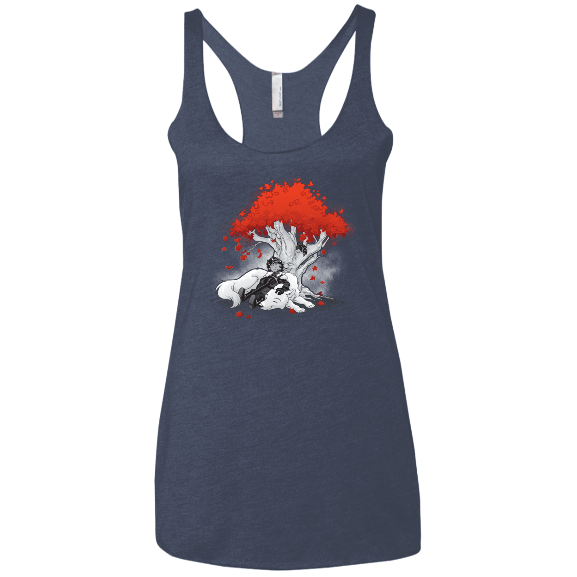 Quiet Winter Women's Triblend Racerback Tank