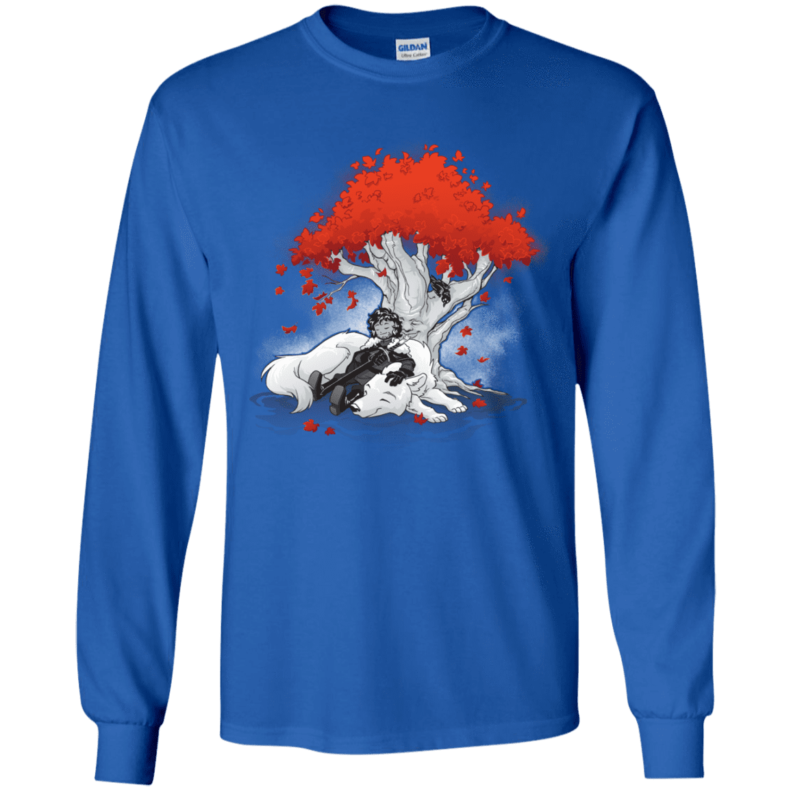 T-Shirts Royal / YS Quiet Winter Youth Long Sleeve T-Shirt