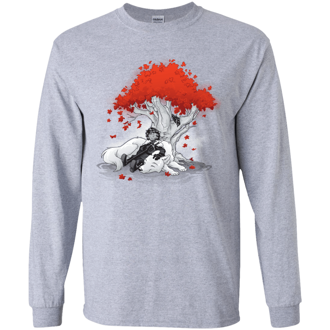 T-Shirts Sport Grey / YS Quiet Winter Youth Long Sleeve T-Shirt