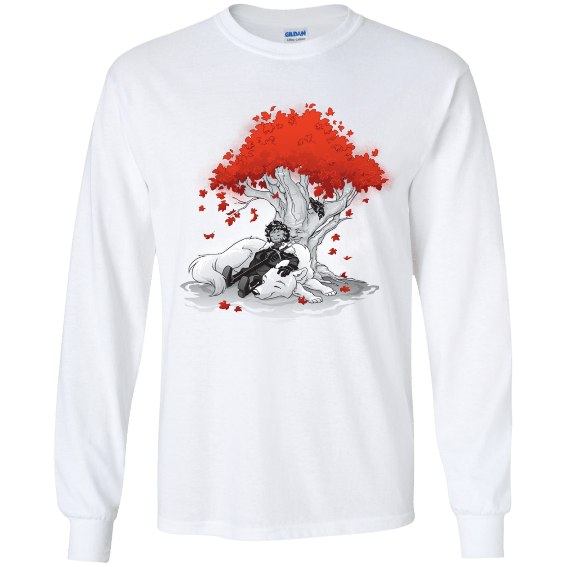 T-Shirts White / YS Quiet Winter Youth Long Sleeve T-Shirt